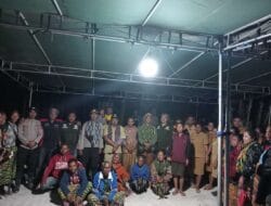 Pemdes Taupi Gelar Serah Terima Pekerjaan, Camat: Mari Bersama Kita Rawat dan Pelihara Infrastruktur yang Dibangun agar Awet dan Lestari