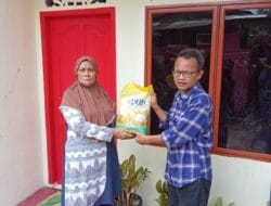 Momen Hari Kesaktian Pancasila, Media Keprizone.com Bagikan Paket Sembako ke Warga Kurang Mampu