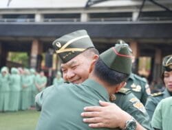 Jenderal Dudung Abdurachman Berpamitan, Pimpin Apel Bersama Warga Mabesad