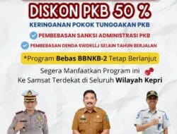 Pemprov Kepri Gelar Program Pemutihan PKB: 16 Oktober-18 November 2023