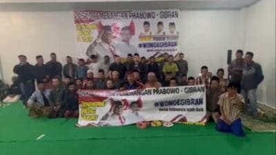 Dukungan Bagi Prabowo-Gibran Terus Bermunculan di Malang