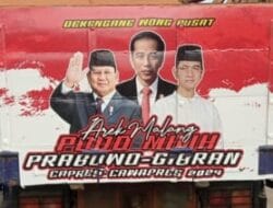 Giliran Sopir Truk di Malang Deklarasi Dukung Prabowo-Gibran