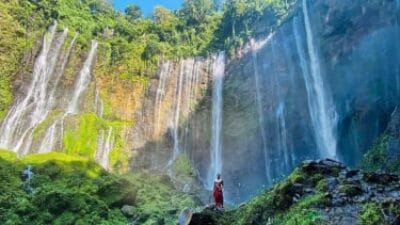 Viral, Tumpak Sewu Surga Tersembunyi di Lereng Gunung Semeru