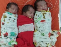 Tiga Bayi Kembar Lahir Bertepatan Dengan Hari Pahlawan Nasional, Sontak Viral Di Medsos !