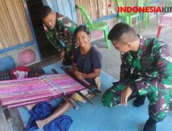 Menjaga Silaturahmi, Pos Oepoli Pantai Melaksanakan Anjangsana di Rumah Warga