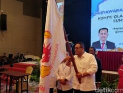 Sumatera Selatan Yulian Gunhar Terpilih Jadi Ketua KONI Sumsel Secara Aklamasi.