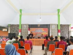 Polres Lumajang Gelar Sabtu Curhat dan Pembinaan Linmas di Desa Purwosono