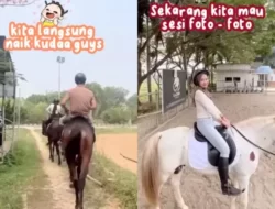 Ada yang Baru di Palembang, Wahana Berkuda dengan Harga Sewa Murah dan Waktunya Lama, Langsung Berasa Jadi Koboi