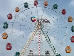 Ada Tempat Wisata Baru dengan Wahana Kincir Terbesar di Palembang,