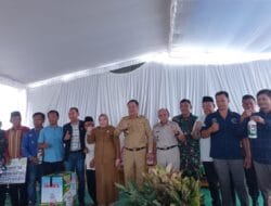 Silaturahmi Bersama Masyarakat Kecamatan Merapi Selatan, Bupati dan Wabup Lahat Pamit