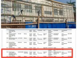 Hibah Proyek Gedung Dinas Vertical senilai Rp 4,5 Milyar, di Dinas Kesbangpol, Rawan Korupsi