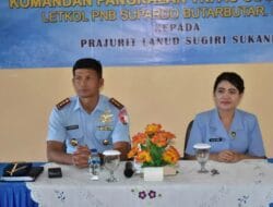 Exit Briefing Komandan Lanud Sugiri Sukani Kepada  Prajurit Lanud Sugiri Sukani Dalam Rangkaian Serah Terima Jabatan