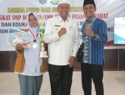 Santri Ponpes Mu’allimin Muhammadiyah Tamiang Raih Juara II Lomba Puisi yang dilaksanakan oleh Kejari Pasbar