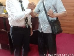 Dewan Penasehat BAIN HAM RI Sumatera Barat Prof. Drs. H. GANEFRI, M.Pd., Ph.D. Pertemuan singkat Dengan Ketua BAIN HAM RI Sumatera Barat