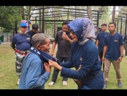 Bunda Ita Ajak Kader dan Simpatisan Senam Bersama Di Wisata Jolotundo