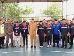 Pengukuhan Relawan Pemadam Kebakaran Tahun 2023 oleh Pj Bupati Lahat