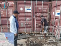 Diduga Konteiner Berisi Barang Terlarang, LSM KANE Desak Polres Halsel Ambil Langkah Cepat