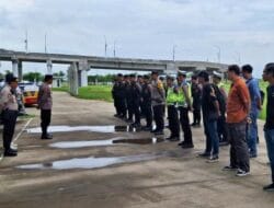 Polres Majalengka Gelar Apel Kesiapan Pengamanan Kunjungan Kerja Pj. Gubernur Jawa Barat di BIJB Kertajati