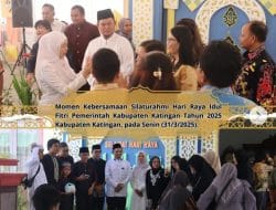 Bupati dan Wakil Bupati Kabupaten Katingan Gelar Open House Hari Raya Idul Fitri 1446 Hijiriah