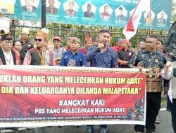 Buntut Pelecehan Hukum Adat oleh PT HAL dan Oknom Hakim, Masyarakat Adat Dayak Mengadu ke Agustiar