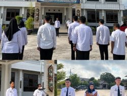 Apel Pagi Pegawai Lapas Narkotika Kasongan Jadi Momen Motivasi bagi Taruna Magang yang Segera Mengakhiri Masa Magang