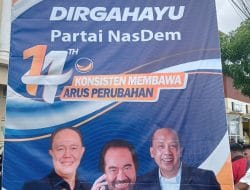 JELANG ULANG TAHUN PARTAI NASDEM YG KE 14