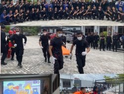 Perkuat Fisik, Mental, dan Disiplin, Lapas Narkotika Kasongan Gandeng Damkar Katingan Latih Petugas Tangani Kebakaran