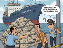 Otoritas Tanjung Priok Amankan 30 Ton Zirkon Asal Bangka, Pemilik Masih Misterius