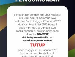 Mal Pelayanan Publik Tabalong Ramai Pengunjung Pasca Libur Panjang