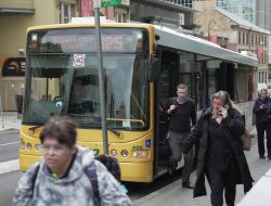 Hobart commuters report busier buses as Tasmania launches free public transport