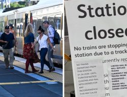 City trains stop as dispute escalates