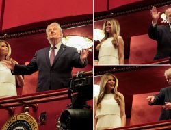 Trump and Melania’s Glamorous Return to Trump Kennedy Center for Chicago Musical