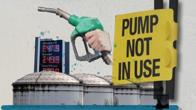 Monitor Australia’s fuel prices, station outages and shipments in charts