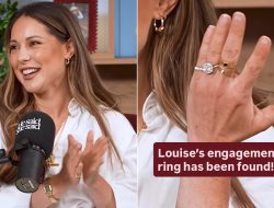 Louise Thompson finds her lost engagement ring after two years