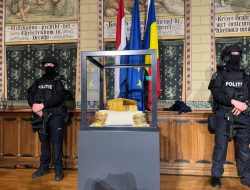 2,500-year-old golden helmet stolen in daring museum heist found