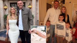 Freddie Freeman’s wife Chelsea updates fans from hospital as family awaits fourth child