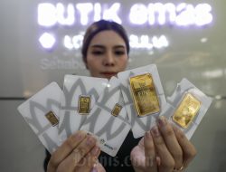 Harga Emas Antam di Pegadaian Hari Ini, Senin 13 April 2026