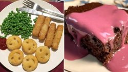 Nostalgic British school meals of the 60s, 70s and 80s
