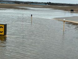 Pellston Airport Delays Re-Evaluation Until Thursday Amid Flooding