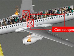 How science says to evacuate a plane safely