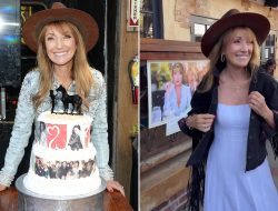 Jane Seymour’s 75th Birthday Bash with Co-Stars in Western Style