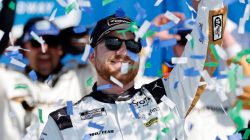 Reddick Surpasses Larson on Overtime Lap to Claim Kansas NASCAR Victory