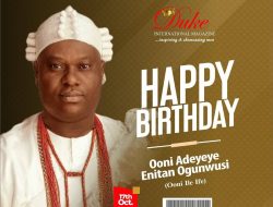 Ogunwusi Celebrates Son’s Birthday Moments