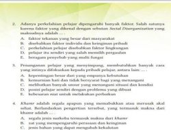 Kunci Jawaban PAI Kelas 7 Halaman 94: Soal Uraian Bab 4
