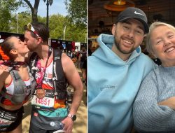 Charlie Quirke’s emotional London Marathon run captured in snaps