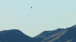 Mysterious UFO seen near secret US military zone