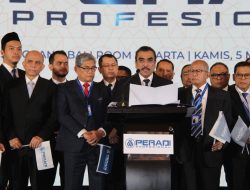 Pengurus PERADI Profesional Dilantik dengan Izin Mabes dan Polda Metro