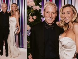 Sophie Habboo Glows in Strapless Gown at BAFTA TV Awards