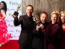 The wildest surreal night at the BAFTAs party
