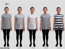 Slimmer Look? Avoid Vertical Stripes, Says Science